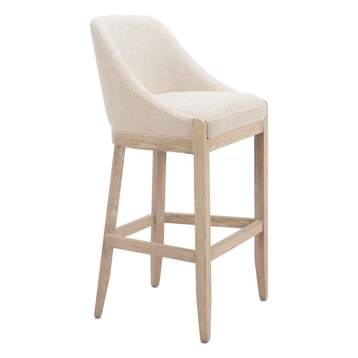 Calmo Beige Barstool