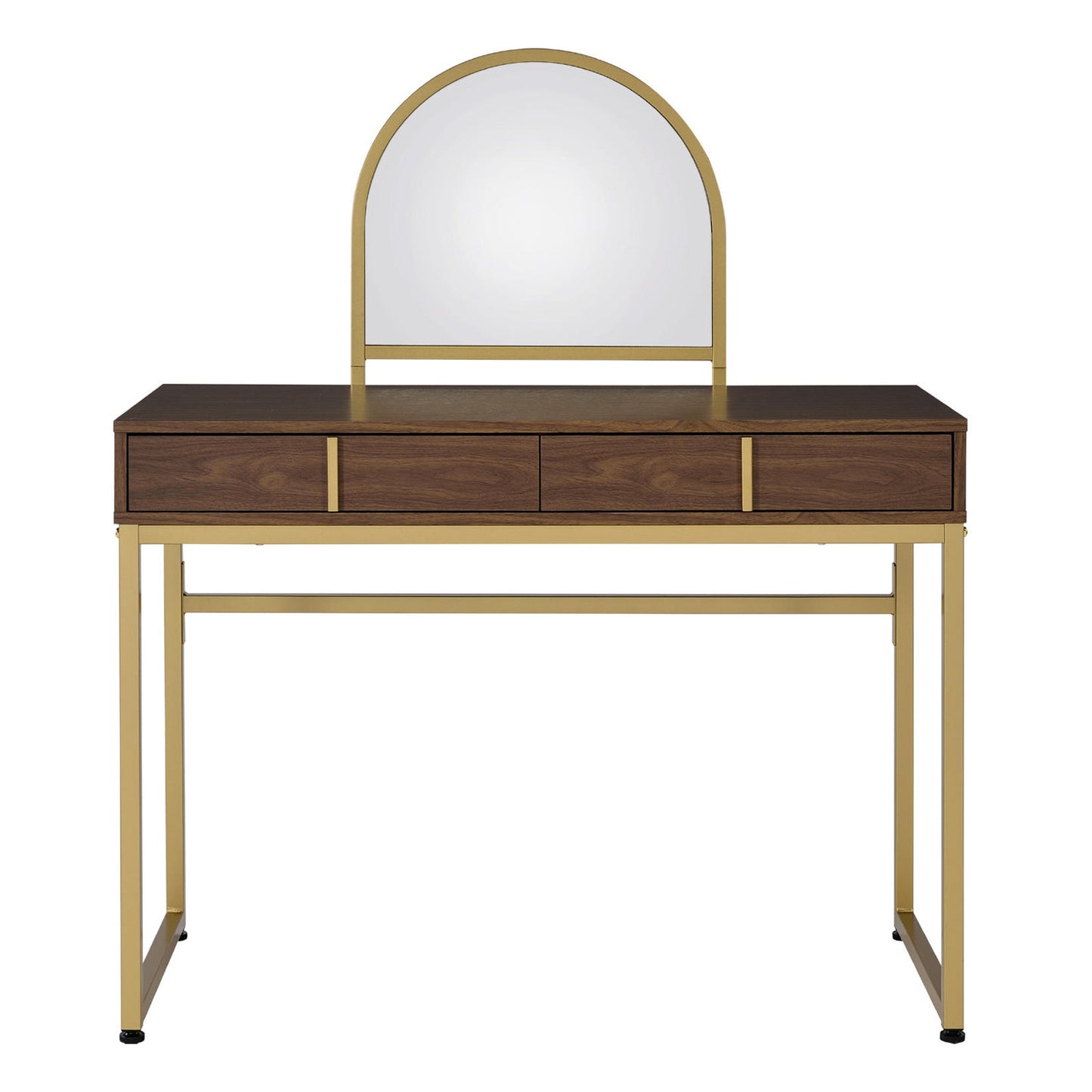 Rosalind Gold Metal Vanity Table
