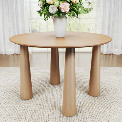 Briony Dining Table in 45" Round, Oak