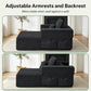 Sorrel U-Shaped Modular Sofa - Black (11)