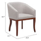 Serasa Gray Dining Chair