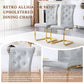 Kinsey Gray, Gold Legs, Set of 4