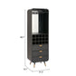 Magara Black Bar Cabinet