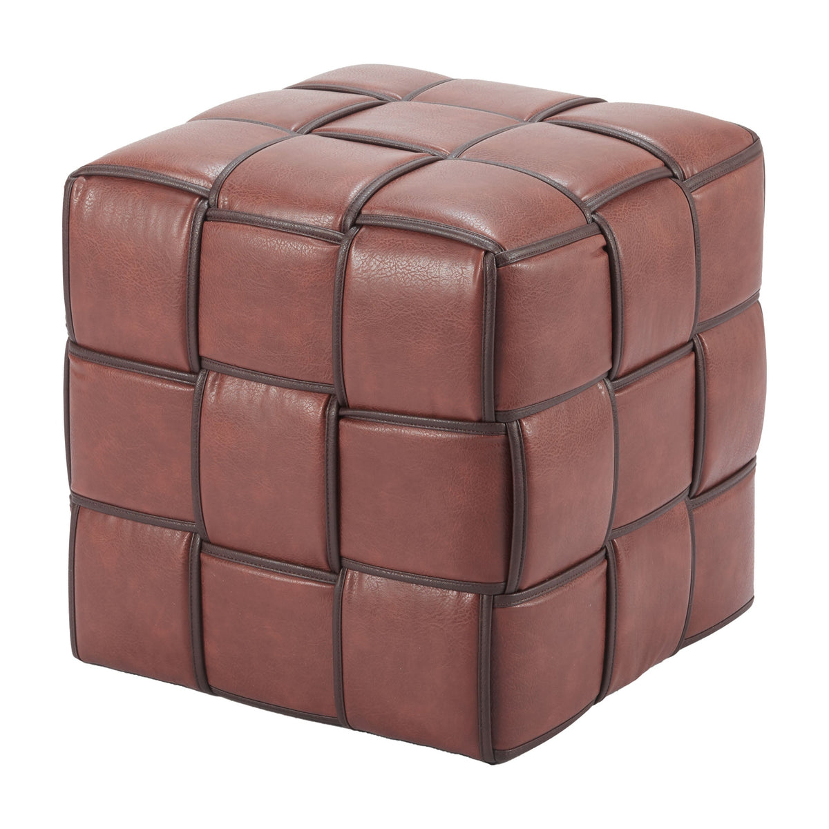Zare Brown Ottoman