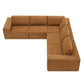 Modern Modular Low Profile Corner Sofa Sectional 116'