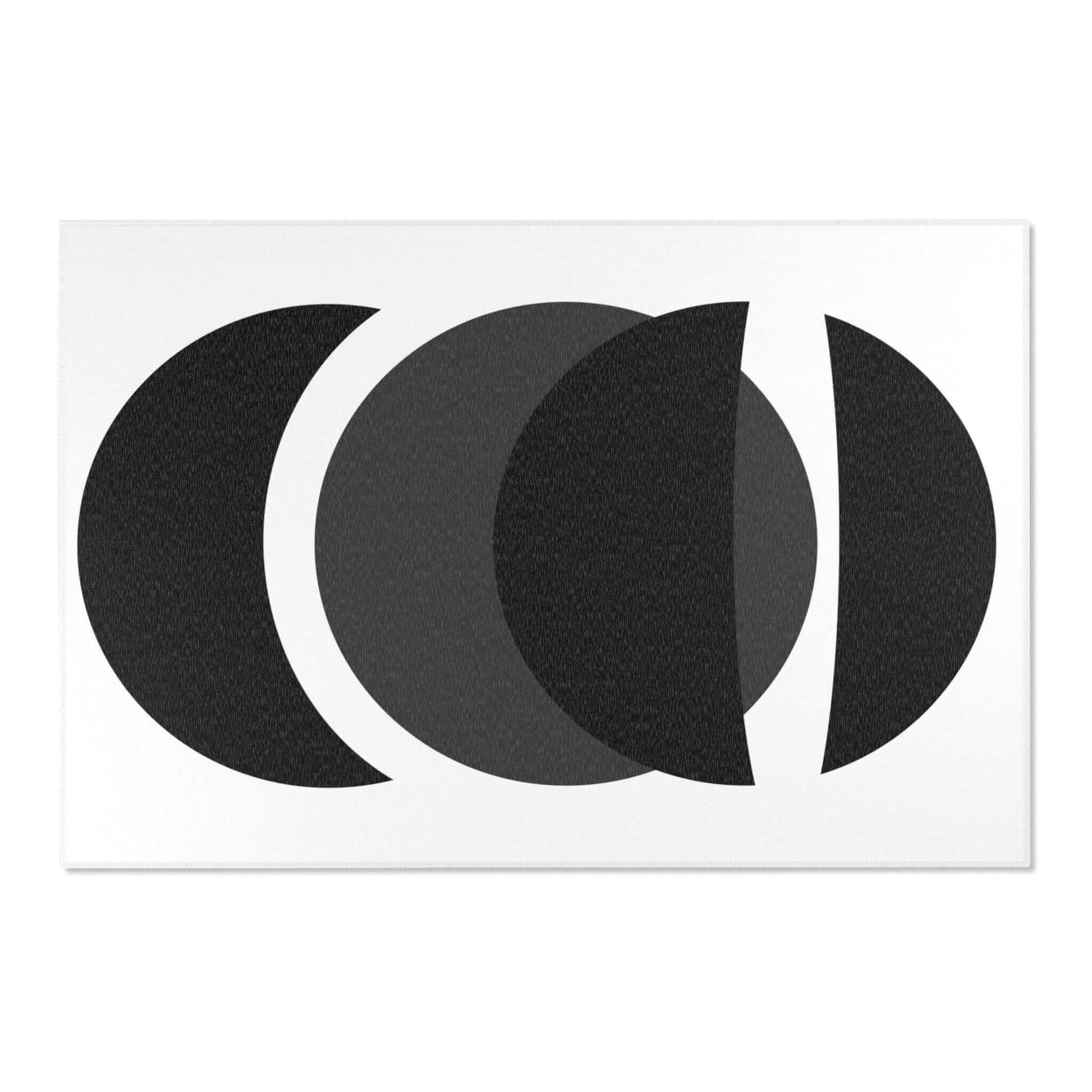 Area Designer Throw Rug (Shapes) - Revel Sofa 