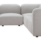 Biak Gray Corner Chair