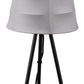 Mozzi Gray & Black Table Lamp