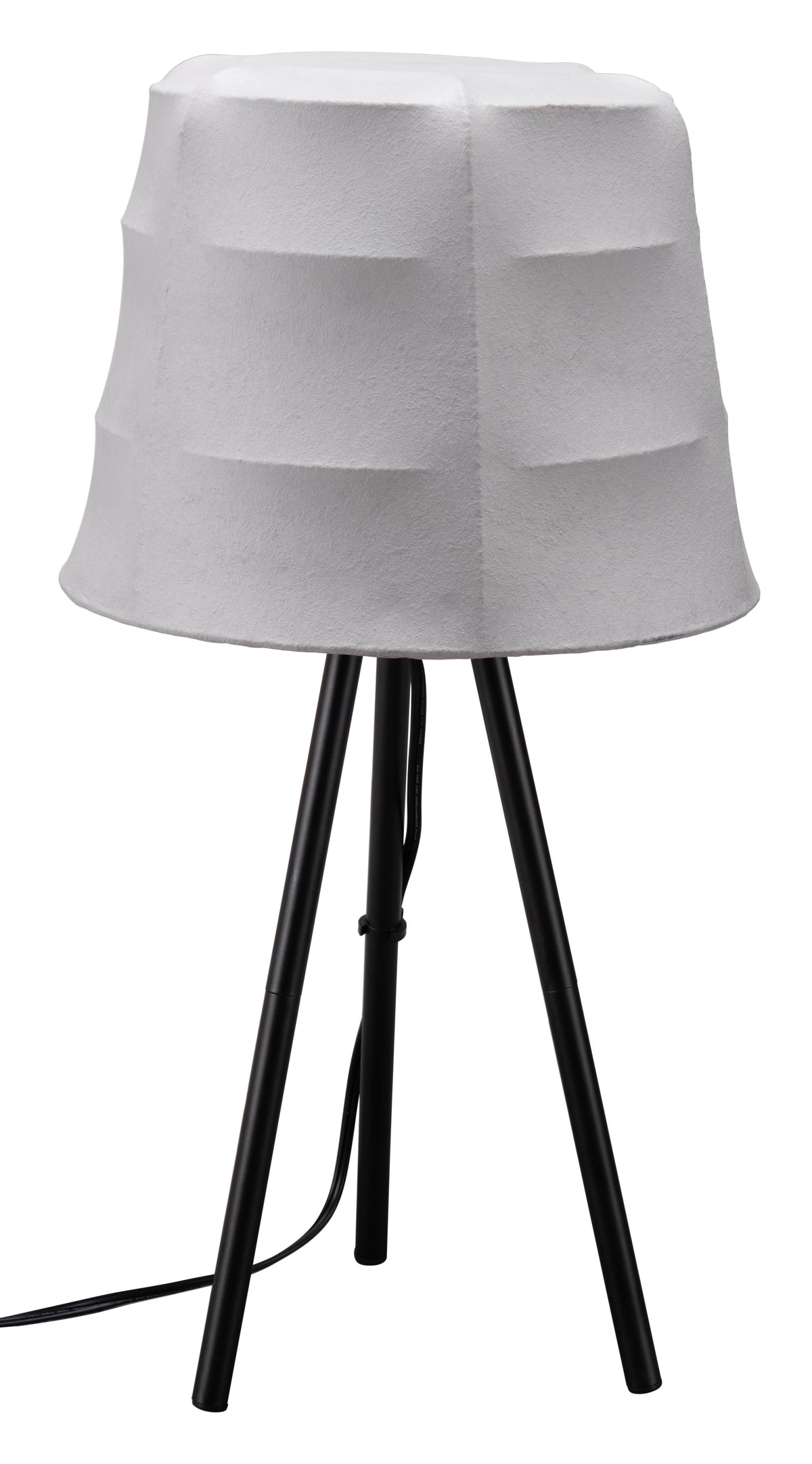 Mozzi Gray & Black Table Lamp