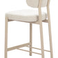 Aurea Light Gray Counter Stool (Set of 2)