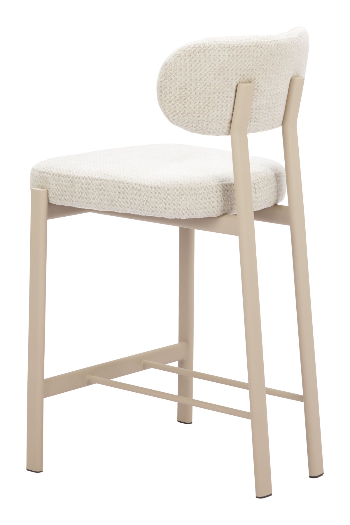 Aurea Light Gray Counter Stool (Set of 2)