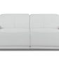 86" Italian Leather Power Reclining Sofa with USB Charging