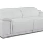 86" Italian Leather Power Reclining Sofa with USB Charging
