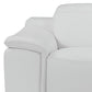 86" Italian Leather Power Reclining Sofa with USB Charging