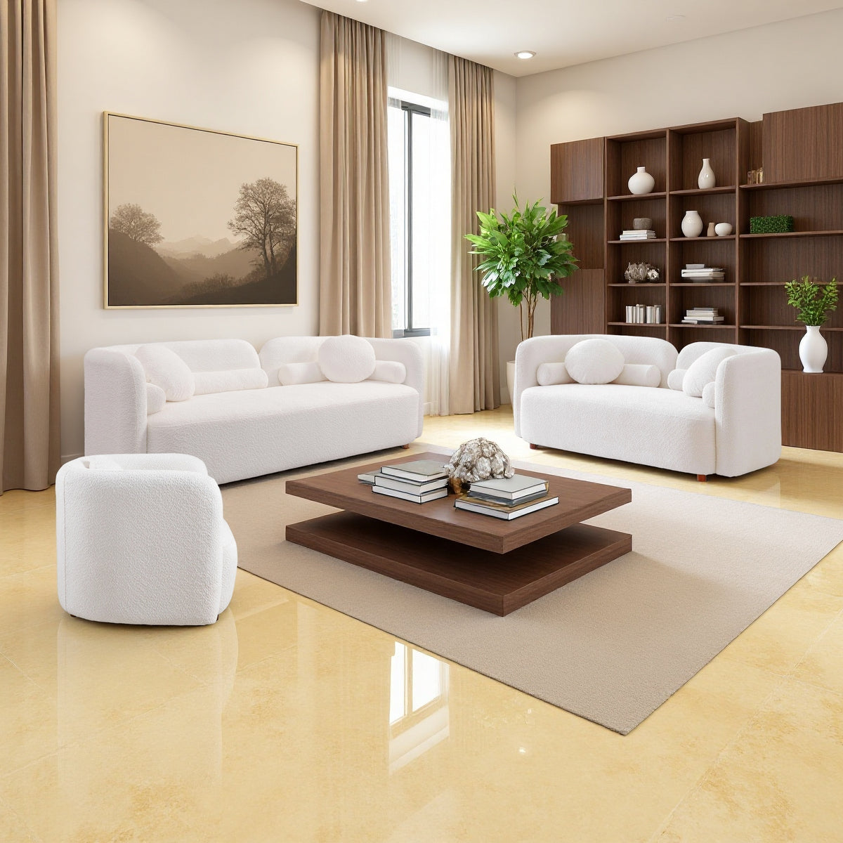 Jarrah Living Room Set