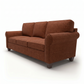 Augusta Sofa – Made in USA, Custom Fabric Options, 83" Classic Design - Insight Russet - Fabric (6)