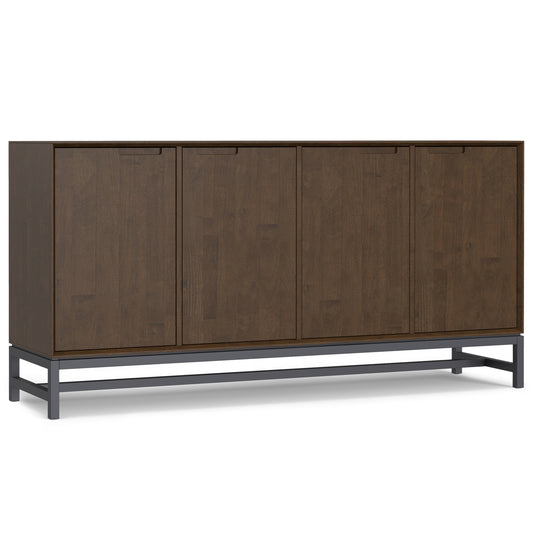 Banting Walnut Brown Rubber Wood Sideboard – 72" Sideboard