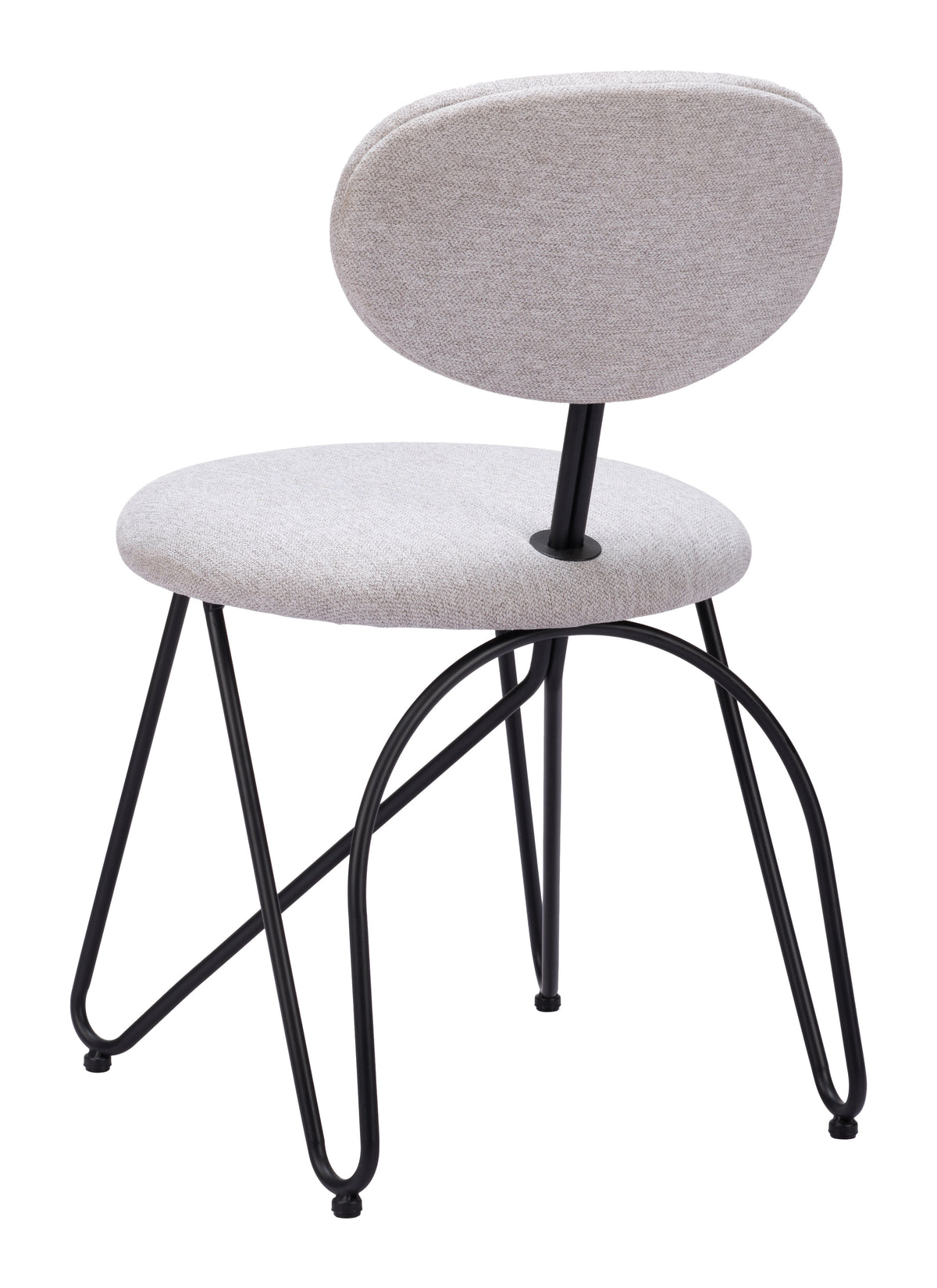 Novi Dining Chair (Set of 2) in Dove Gray