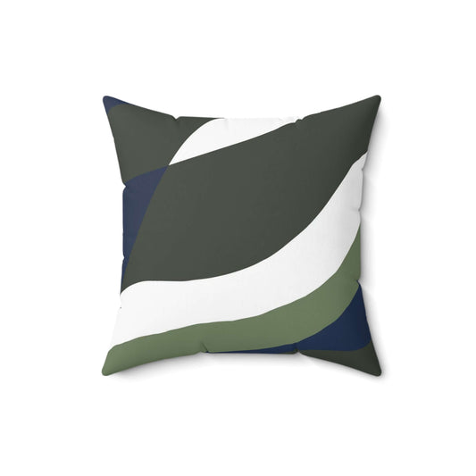 Spun Polyester Square Designer Accent Throw Pillow - Revel Sofa 