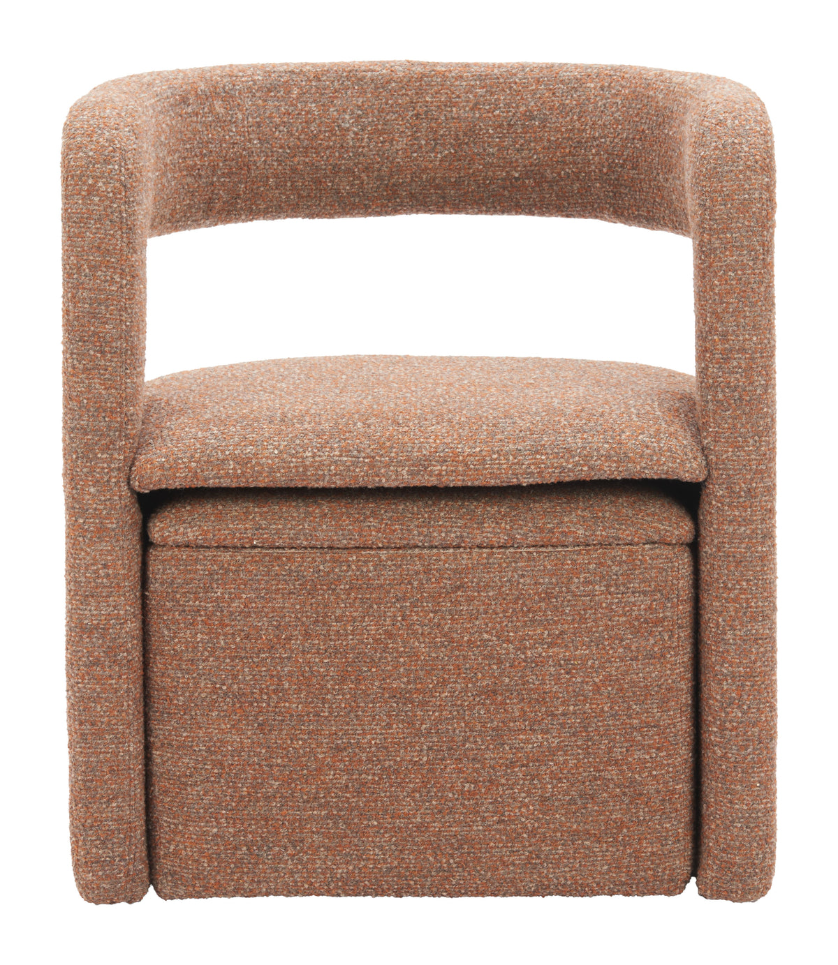 Atria Tawny Brown Accent Chair & Ottoman