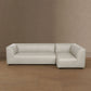 Lukas 2-piece sectional with right-facing chaise in cream