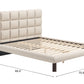 Placid Beige Queen Bed