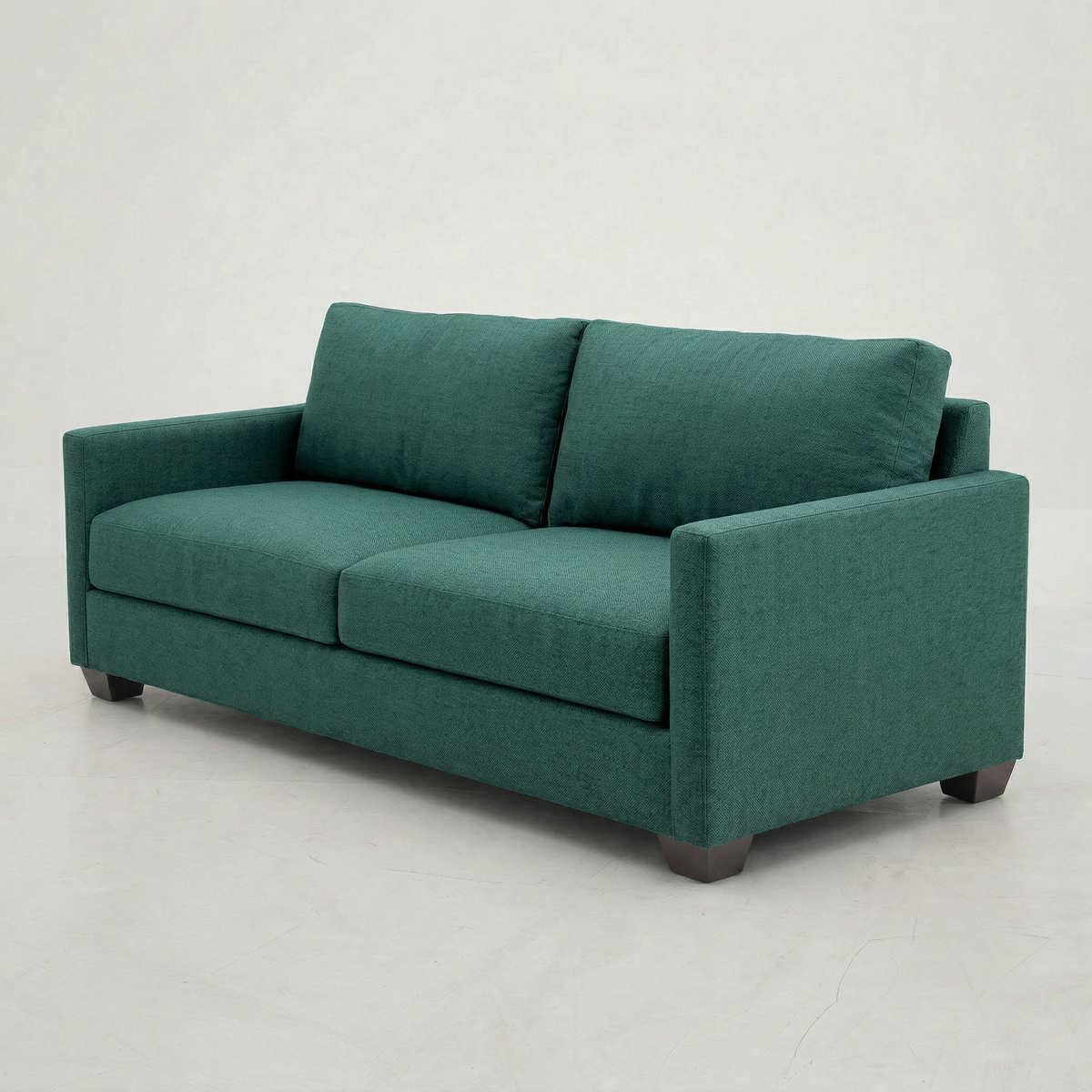Damon American-Made Sofa – 92" Custom-Fabric Sofa - Velvet Antique Kelly Green - Velvet (6)