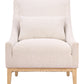 Velun Ivory Accent Chair