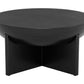 Tume Solid Wood Coffee Table in Black - Revel Sofa 