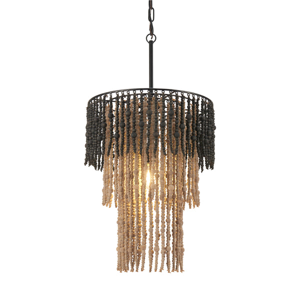 Bizu Black & Beige Ceiling Lamp
