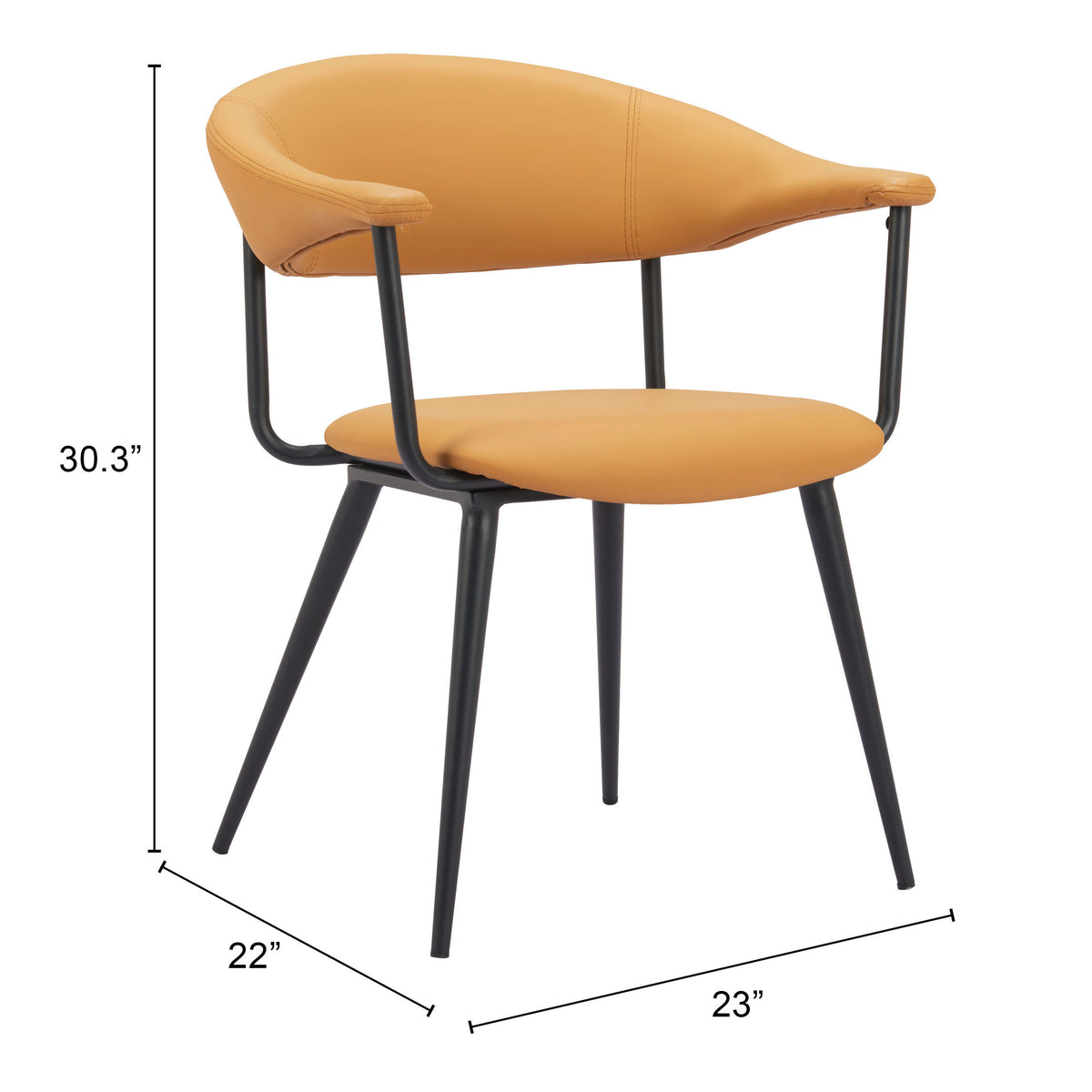Sima Brown Dining Chair