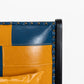 Marnie Boho Lounge Accent Chair – Mid-Century Side Chair in PU Leather - Blue+Yellow (10)