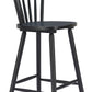 Tyce Counter Stool (Set of 2) in Black