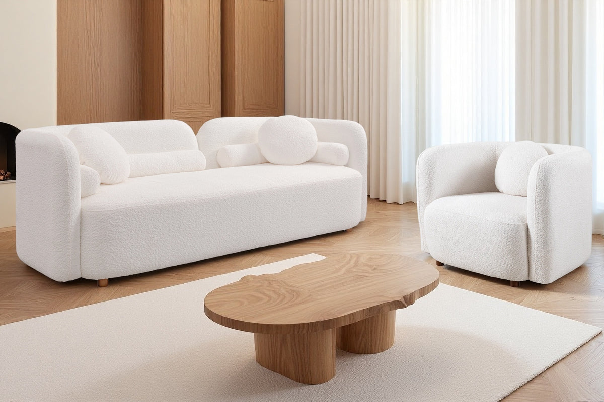 Gethin Boucle Sofa Set