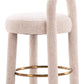 Curco Beige Counter Stool (Set of 2)