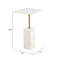 Naht White Side Table
