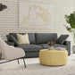 Charlie Deep Seater Loveseat Sofa 78' (2 Colors)