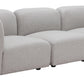 Biak Gray Middle Chair