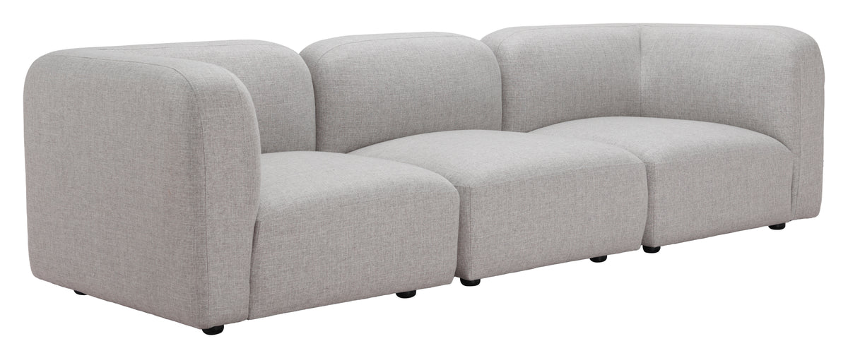 Biak Gray Middle Chair