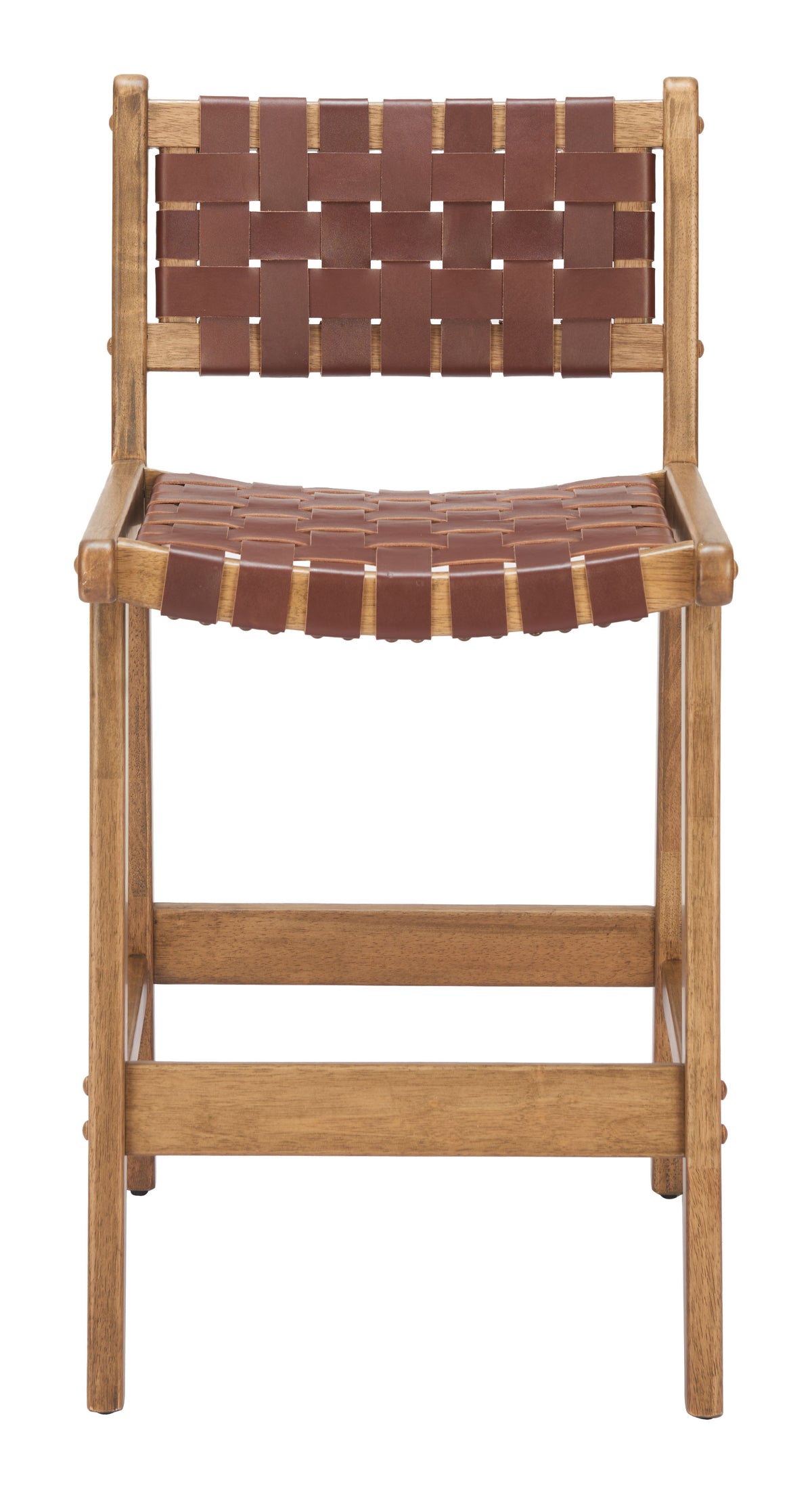 Feder Brown Counter Stool (Set of 2)