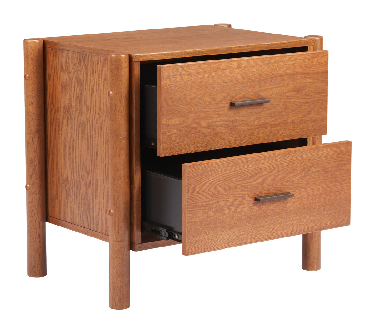 Beleza Walnut Nightstand