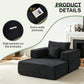 Sorrel U-Shaped Modular Sofa - Black (12)