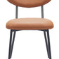 Rorun Brown Dining Chair (Set of 4)