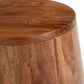 Tornos Side Table in Walnut & Deep Blue