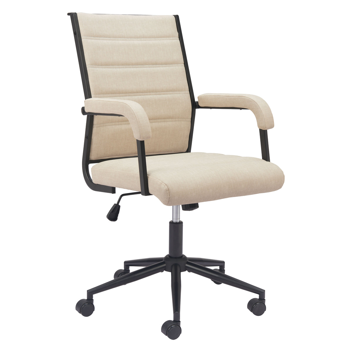 Auction Office Chair in Beige