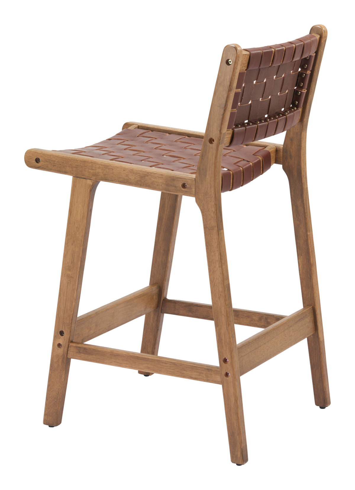 Feder Brown Counter Stool (Set of 2)