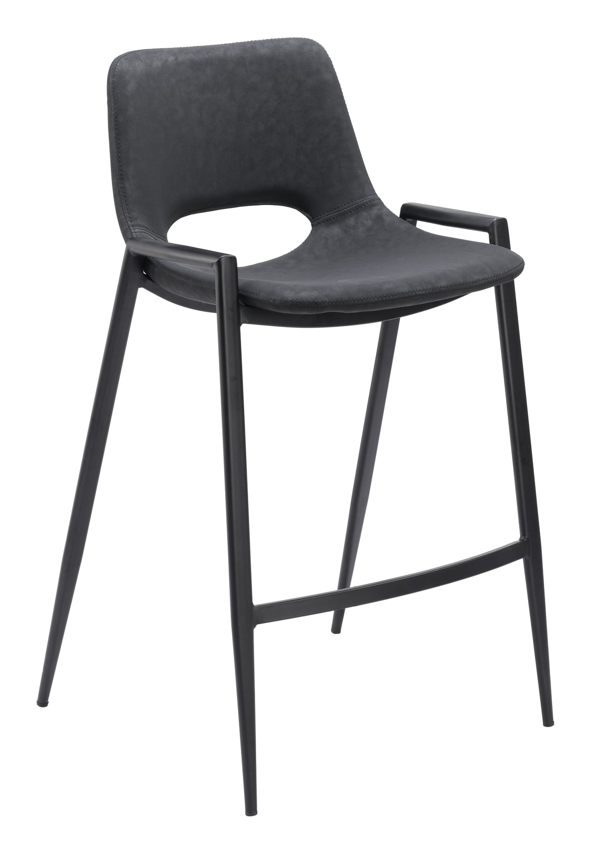 Desi Counter Stool (Set of 2) in Black
