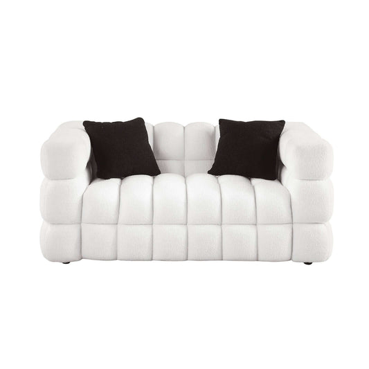 Modern Tufted Boucle Marshmallow Sofa (3 Colors)
