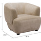 Bekker Golden Beige Accent Chair
