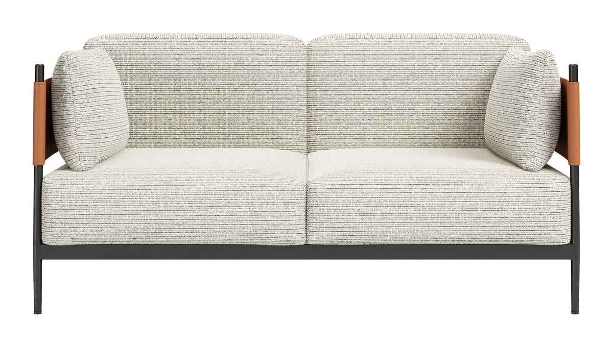 Stirbe Gray Loveseat